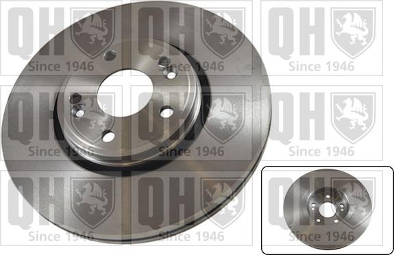 Quinton Hazell BDC5169 - Гальмівний диск autodetail.com.ua