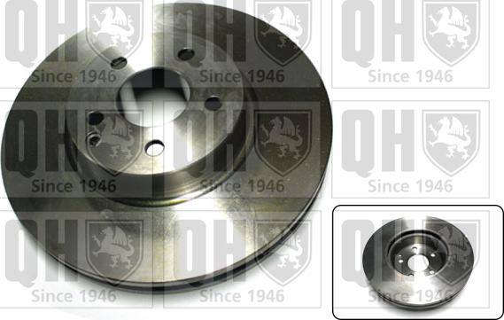 Quinton Hazell BDC5860 - Гальмівний диск autodetail.com.ua