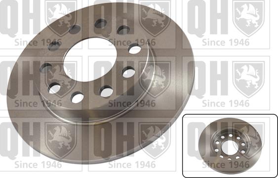 Quinton Hazell BDC5307 - Гальмівний диск autodetail.com.ua