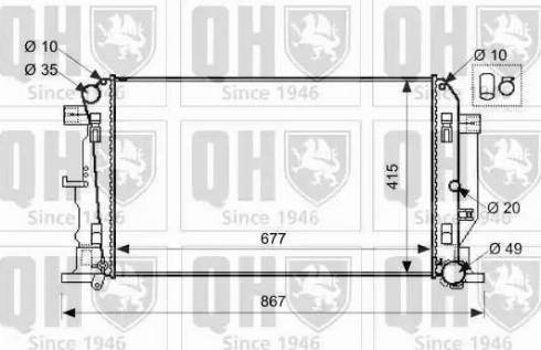 KOYORAD PL452668 - Радіатор, система охолодження двигуна autodetail.com.ua