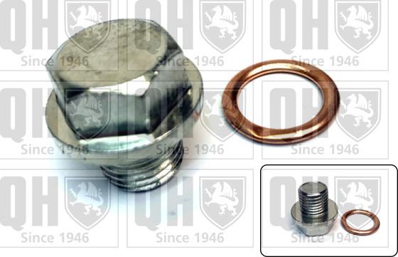 Quinton Hazell QOC1012 - Пробка, оливний піддон autodetail.com.ua