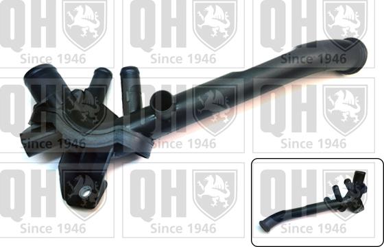 Quinton Hazell QTH849CF - Трубопровід подачі охолоджувальної рідини autodetail.com.ua