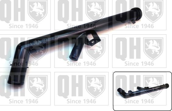 Quinton Hazell QTH858CF - Трубопровід подачі охолоджувальної рідини autodetail.com.ua
