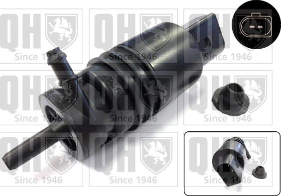 Quinton Hazell QWP039 - Насос подачі води для миття, система склоочисників autodetail.com.ua