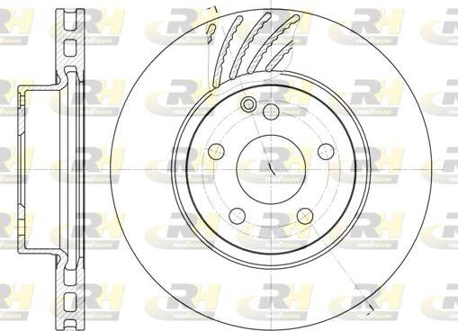Roadhouse 6677.10 - Гальмівний диск autodetail.com.ua