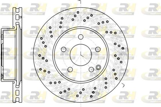 Roadhouse 61068.10 - Гальмівний диск autodetail.com.ua