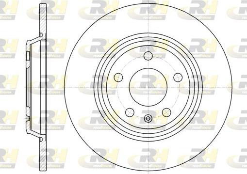 Roadhouse 61112.00 - Гальмівний диск autodetail.com.ua