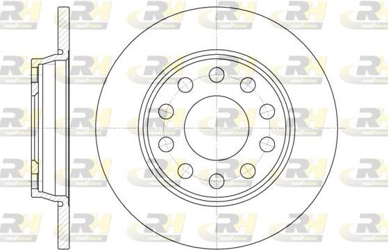Roadhouse 6731.00 - Гальмівний диск autodetail.com.ua