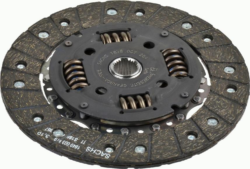 SACHS 1878 007 204 - Диск зчеплення autodetail.com.ua