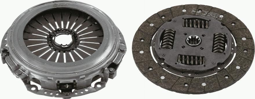 SACHS 3400 700 551 - Комплект зчеплення autodetail.com.ua