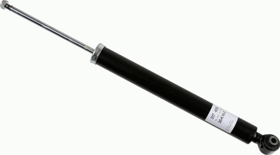 SACHS 317 408 - Амортизатор autodetail.com.ua