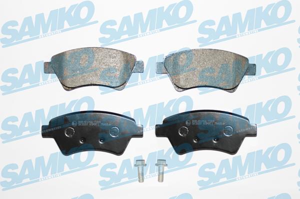 Samko 5SP911 - Комплект гальмівних накладок, дискове гальмо autodetail.com.ua