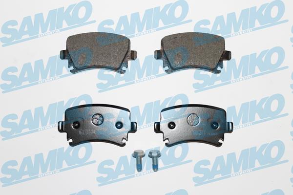 Samko 5SP1219 - Комплект гальмівних накладок, дискове гальмо autodetail.com.ua