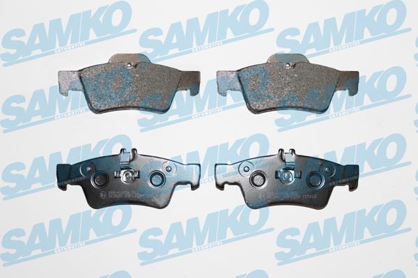 Samko 5SP1232 - Комплект гальмівних накладок, дискове гальмо autodetail.com.ua
