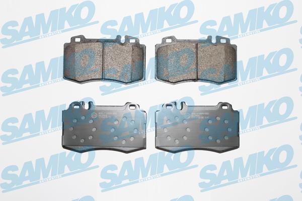 Samko 5SP899 - Комплект гальмівних накладок, дискове гальмо autodetail.com.ua