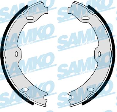Samko 89020 - Комплект гальмівних колодок autodetail.com.ua