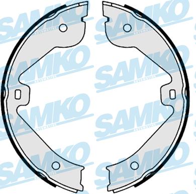 Samko 89150 - Комплект гальмівних колодок autodetail.com.ua