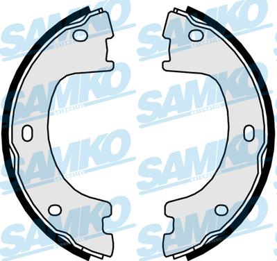 Samko 81056 - Комплект гальмівних колодок, стоянкове гальмо autodetail.com.ua