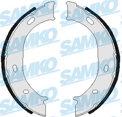 Samko 87960 - Комплект гальмівних колодок autodetail.com.ua