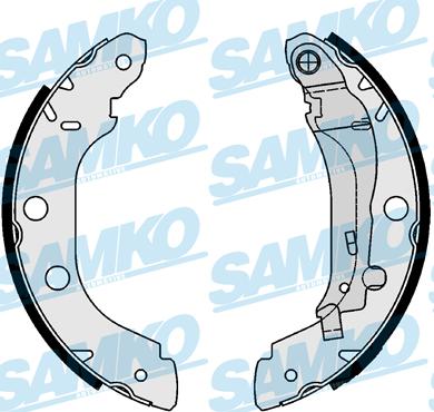 Samko 87340 - Комплект гальмівних колодок autodetail.com.ua