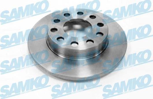 Samko A1007P - Гальмівний диск autodetail.com.ua