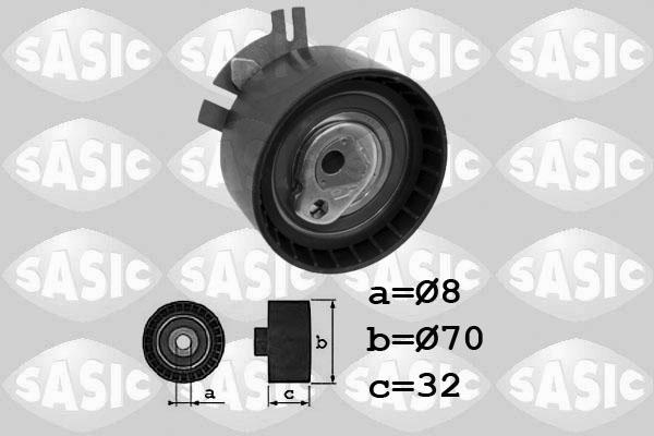 Sasic 1704020 - Натяжний ролик, зубчастий ремінь autodetail.com.ua