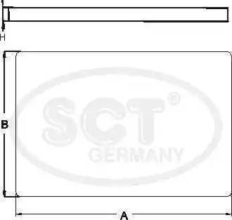 SCT-MANNOL SA 1191 - Фільтр, повітря у салоні autodetail.com.ua