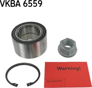 SKF VKBA 6559 - Комплект колісних підшипників autodetail.com.ua
