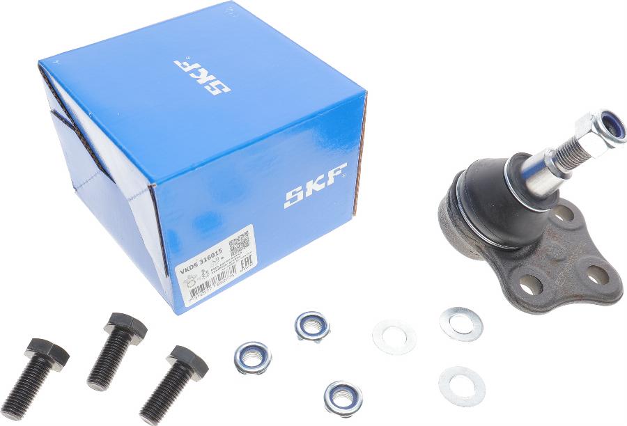 SKF VKDS 316015 - Нижній/верхній кульовий шарнір autodetail.com.ua
