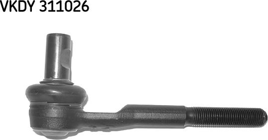 SKF VKDY 311026 - Наконечник, поперечна кермова тяга autodetail.com.ua