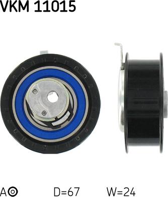 SKF VKM 11015 - Натяжний ролик, зубчастий ремінь autodetail.com.ua
