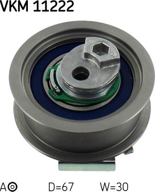 SKF VKM 11222 - Натяжний ролик, зубчастий ремінь autodetail.com.ua