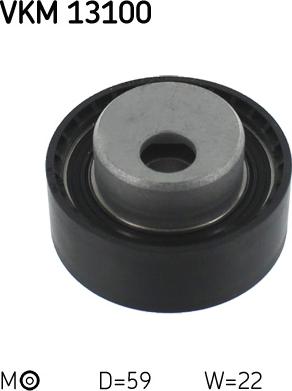 SKF VKM 13100 - Натяжний ролик, зубчастий ремінь autodetail.com.ua