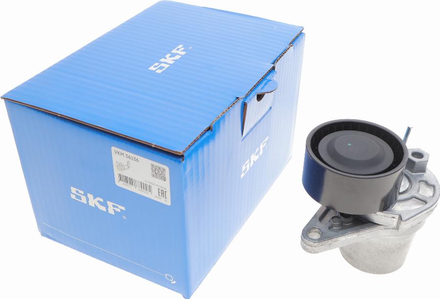 SKF VKM 36136 - Відвідний/напрямний ролик, поліклиновий ремінь autodetail.com.ua