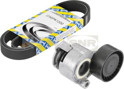SNR KA855.10 - Комплект поліклинових ременів autodetail.com.ua