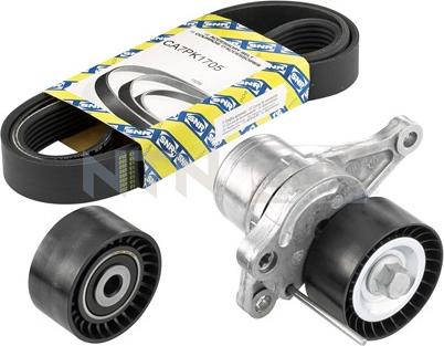 SNR KA855.24 - Комплект поліклинових ременів autodetail.com.ua