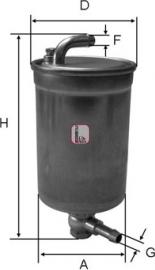Sofima S 4072 NR - Фільтр палива autodetail.com.ua