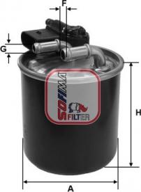 Sofima S 4194 NR - Фільтр палива autodetail.com.ua