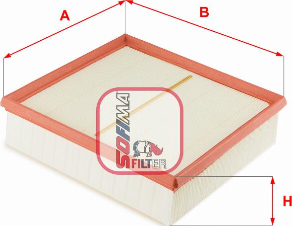 Sofima S 3595 A - Повітряний фільтр autodetail.com.ua