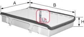 Sofima S 3049 C - Фільтр, повітря у салоні autodetail.com.ua