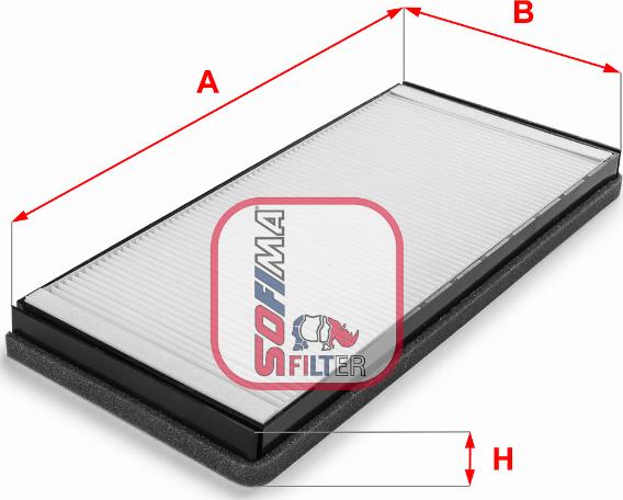 Sofima S 3059 C - Фільтр, повітря у салоні autodetail.com.ua