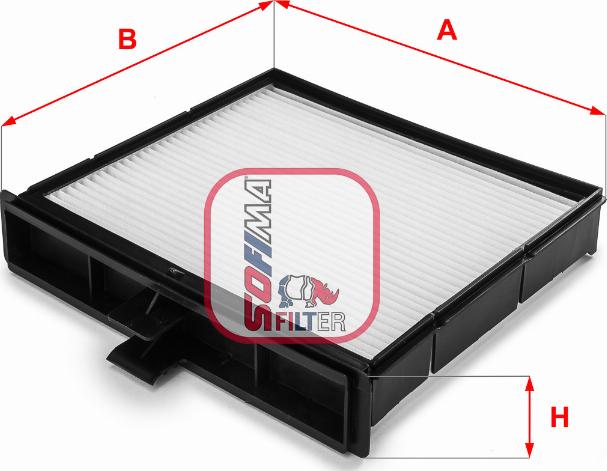 Sofima S 3106 C - Фільтр, повітря у салоні autodetail.com.ua