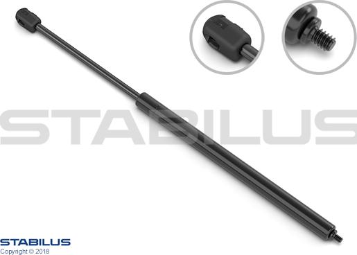 STABILUS 926850 - Газова пружина, кришка капота autodetail.com.ua