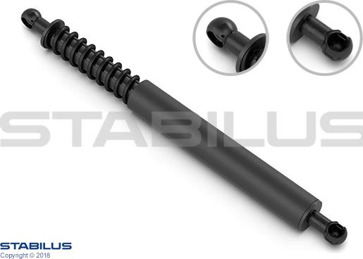STABILUS 596550 - Газова пружина, багажник/кузов autodetail.com.ua