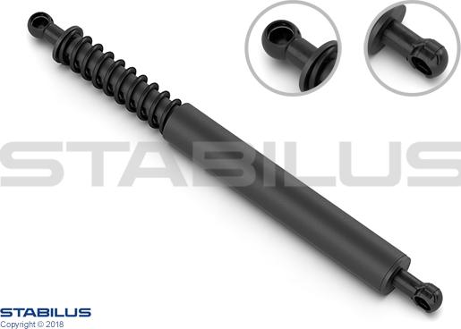 STABILUS 008050 - Газова пружина, багажник/кузов autodetail.com.ua