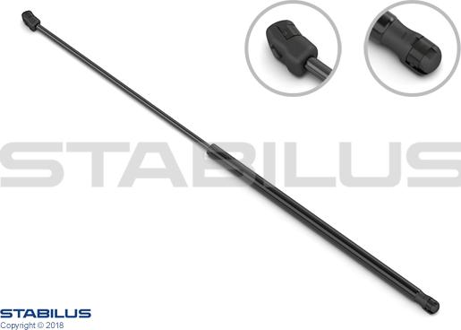 STABILUS 024208 - Газова пружина, кришка капота autodetail.com.ua