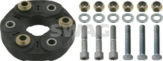 Swag 10 91 9057 - Шарнір, поздовжній вал autodetail.com.ua