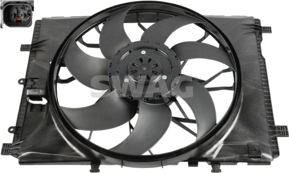 Swag 10 10 7458 - Вентилятор, система охолодження двигуна autodetail.com.ua