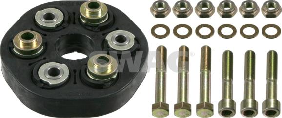 Swag 10 86 0018 - Шарнір, поздовжній вал autodetail.com.ua