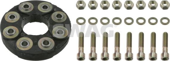 Swag 10 86 0020 - Шарнір, поздовжній вал autodetail.com.ua